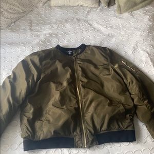 Green 3X Army bomber jacket